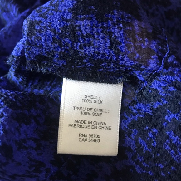 Rebecca Taylor sheer silk chiffon top - Picture 5 of 7